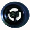 5 x 1 1/2" Casters, Black Hub, Firm Roll Tires