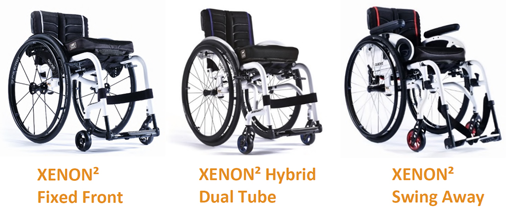 Quickie Xenon² Folding Wheelchair - Base Model