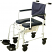 Invacare Mariner Rehab Shower/Commode Chair w/5" Casters