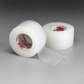 Transpore Clear Plastic Perforated Tape (1" wide)