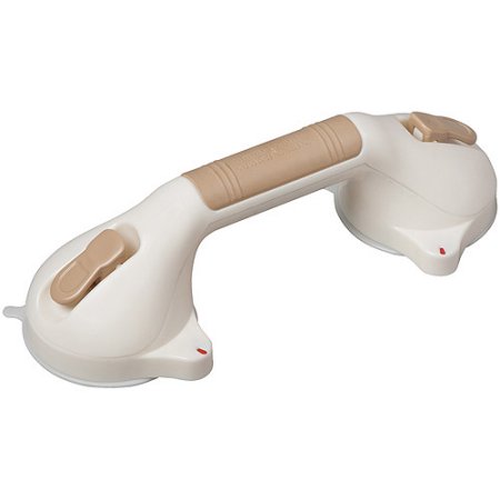 HealthSmart Sand Suction Cup Grab Bar with BactiX, 12"