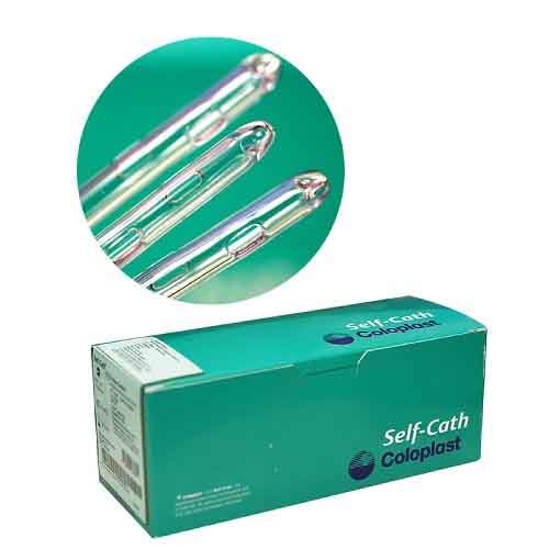 Coloplast - Mentor - 608 Thru Mt-614 Coude Tapered Tip w/Guide Strip