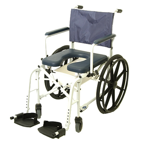 Invacare Mariner Rehab Shower/Commode Chair - 18" Wide