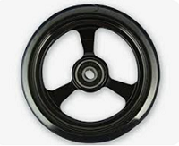 3" X 1.4" Frog Legs Epic Aluminum Soft Roll Wheelchair Casters