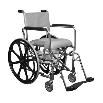 E&J Shower Commode Chair w/14.5'' back