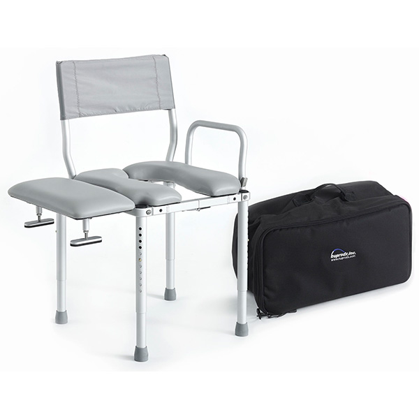 Nuprodx MultiChair 3000TX, Portable Folding Shower Chair