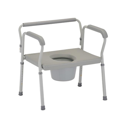 Nova Heavy Duty Commode with Extra Wide Seat