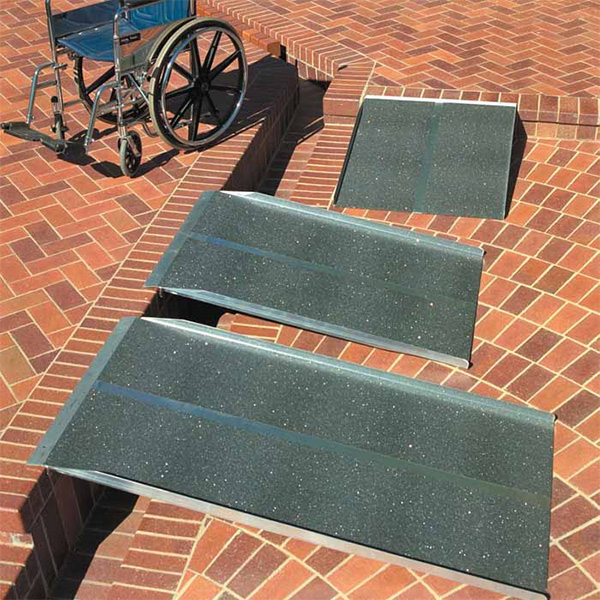 PVI Solid Wheelchair Ramps 3, 4, 5-ft Long x 30 or 36-in Wide