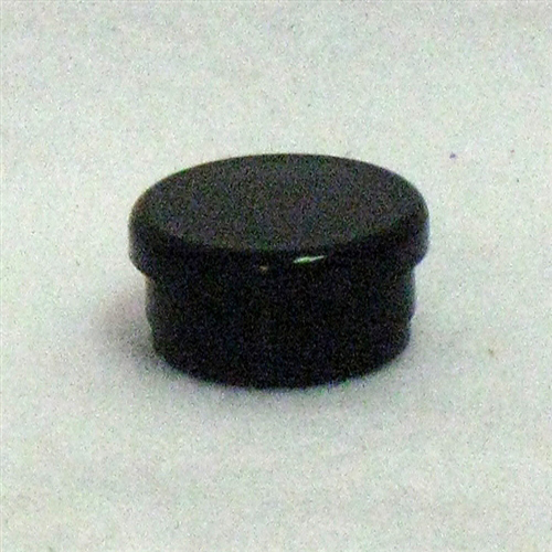 Plastic Caster Cap - Black - for Invacare /Top End