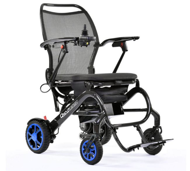 Quickie Q50 R Carbon Folding Power Wheelchair