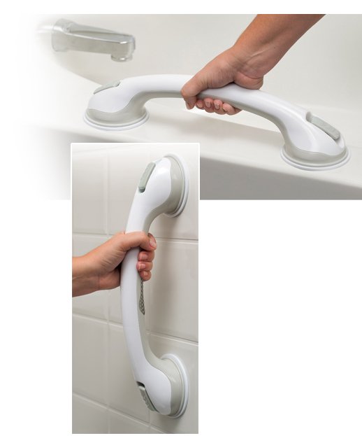 Suction Cup Grab Bar for Tubs and Showers