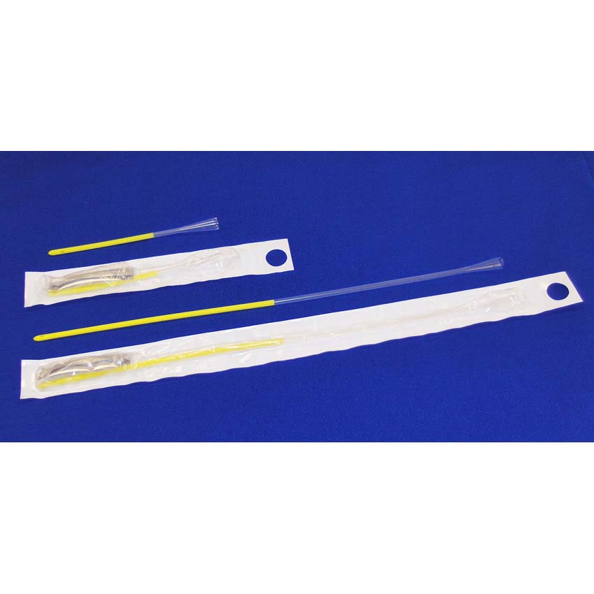 Rochester Medical Magic3 Antibacterial + Hydrophilic Intermittent Catheters Male 16" 12fr - 20fr