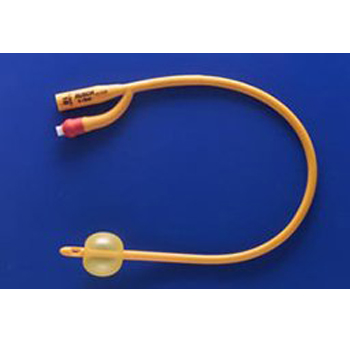 Rusch Pure Gold Coude Foley Catheter 5cc 12Fr - 24Fr