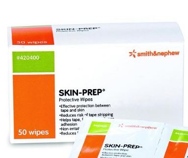 Skin Prep Barrier Wipes bx/50