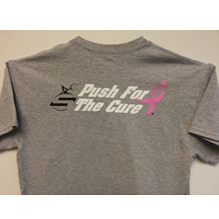 Sportaid "Push for the Cure" T-Shirt (Large)