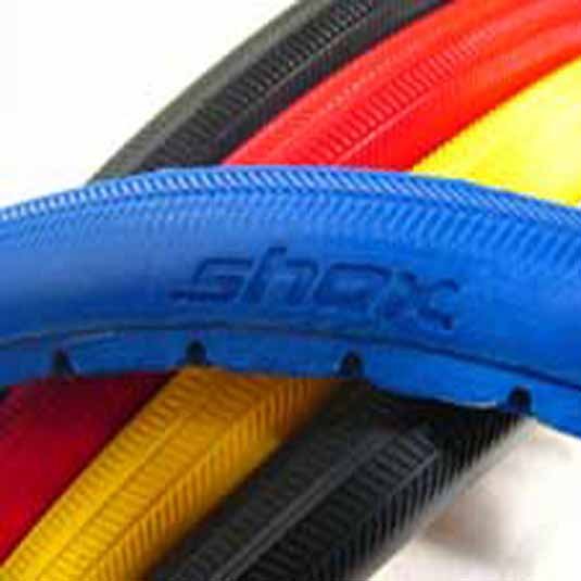 SHOX Solid Wheelchair Tires 24", 25" x 1" (25-540, 559,590) 5 Colors 110psi Equivalent pair