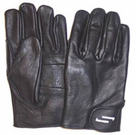 Sportaid Full Finger Leather Wheelchair Gloves - Thinsulate Insulated, Kevlar Reinforced