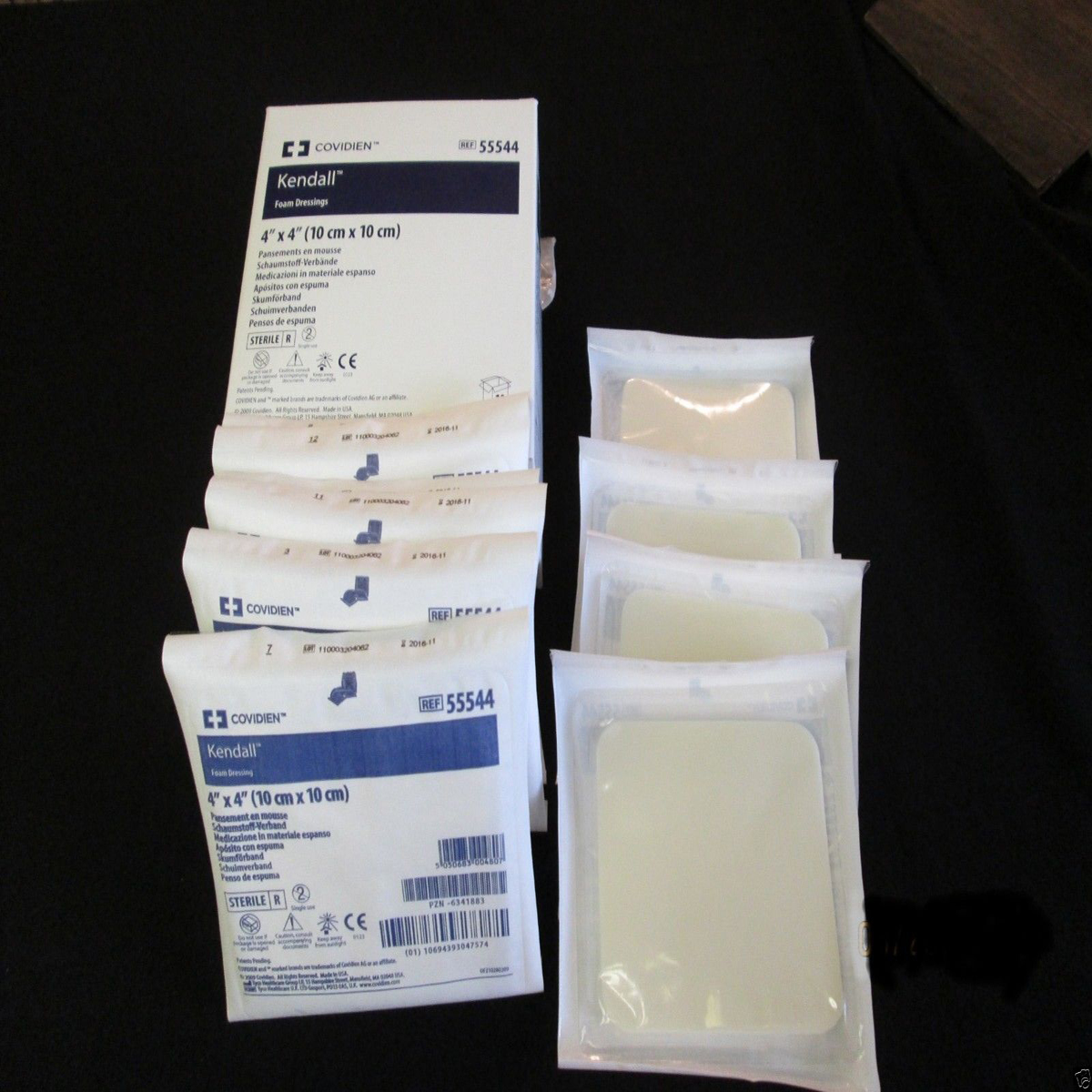 Kendall Copa Hydrophilic Foam Dressing (4 x 4)