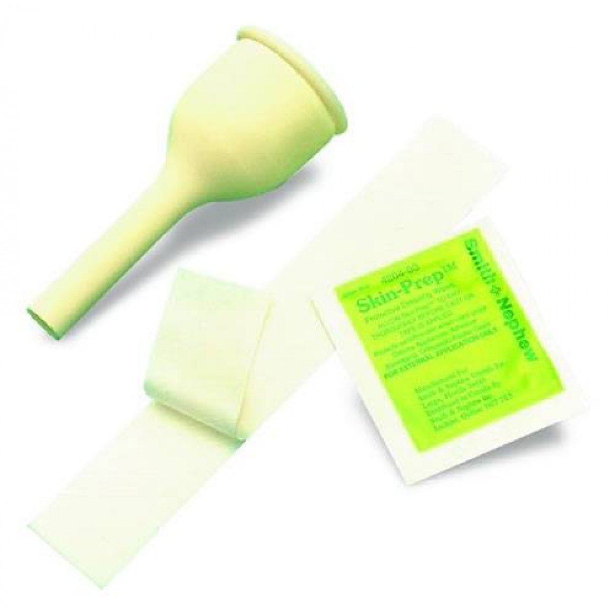 Uri Drain External Catheters w/2 Sided Tape & Wipe