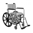 E&J Commode Shower Chair w/17.5" back