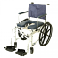 Invacare Mariner Rehab Shower/Commode Chair - 18" Wide