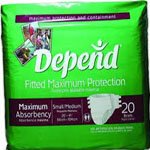 Depend Maximum Protection Fitted Brief 