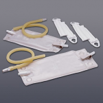 Hollister 30oz Leg Bag Kit with Extension Tubing, Connector and Straps - each