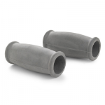 Invacare Solid Crutch Hand Grips - Gray