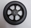 5 x 1" Poly Wheelchair Casters, Available in Gray 