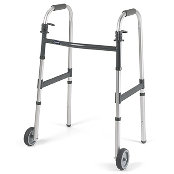 Invacare I-Class Adult Paddle Walker - 5" Fixed Wheels