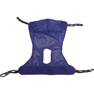 Invacare Full Body Mesh Sling with Commode Opening