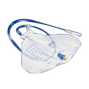 Kendall Dover T.U.R.P. Drainage Bag with Vented Connector 4000mL Teardrop Shape