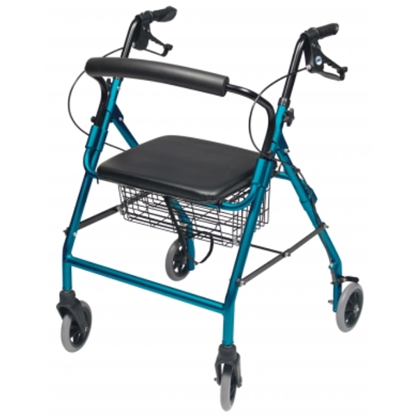 Lumex Walkabout Wide Four-Wheel Rollator