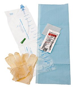 Rusch Male Kit with Coude Catheter 12 - 16fr