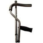 Millennial In Motion Pro Folding Crutch w/Spring Assisted Shock Absorber & Ergonomic Handle